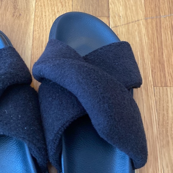 Maeve Women’s Black Criss Cross Slides Size 11 - Picture 4 of 8
